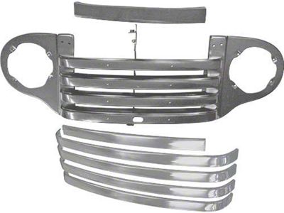 Grille Asy/ Incl Grille Bars Without Crank Hole