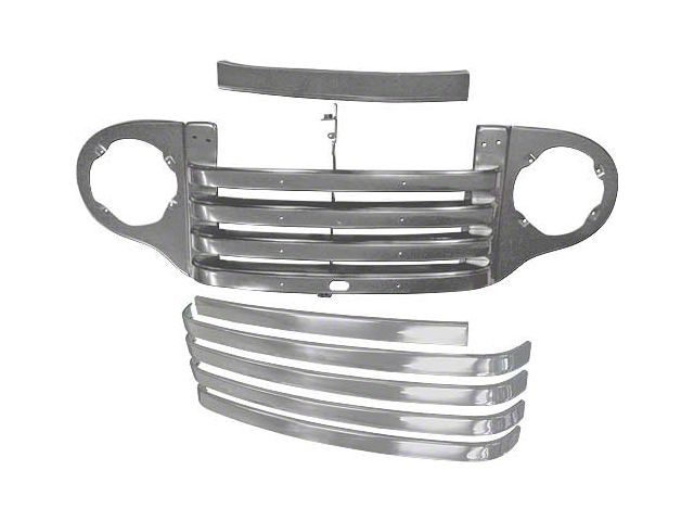 Grille Asy/ Incl Grille Bars Without Crank Hole