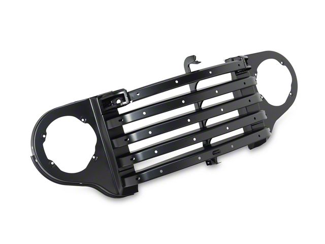 Grille/ Black Edp Coated/ With Holes for Grille Bars