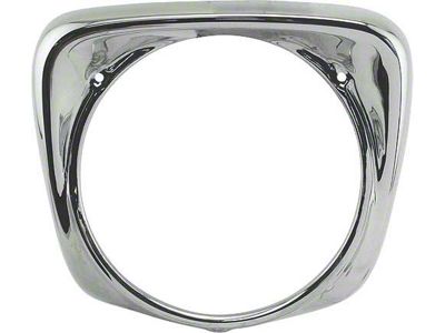 Headlight Door/ Right/ Chrome (61-66 F-100; 61-66 F-250; 61-66 F-350)