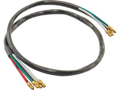 Ford Pickup Truck Headlight PVC Wire - With Turn Signals