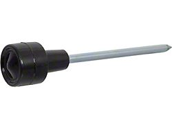 Pickup Truck Headlight Switch Knob - With Shaft - Black (53-54 F-100; 53-54 F-250; 53-54 F-350)