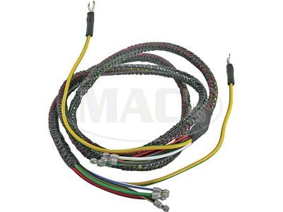 Ford Pickup Truck Headlight Wiring - PVC Wire - 10 Terminal- With Turn Signal Wire & Horn Wires