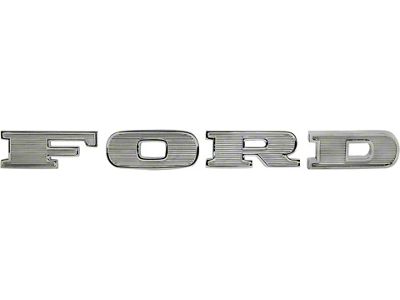 Hood Letters/ Ford- 67-69 Pickup