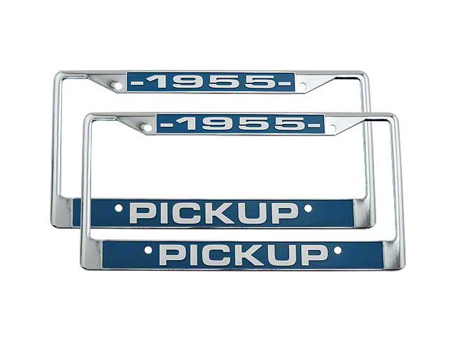 Ford Pickup Truck License Plate Frames - 1955 Pickup