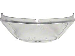 Ford Pickup Truck License Plate Light Lens Glass - Fits Into Shield - Badge Type Tail Light Bucket - F100