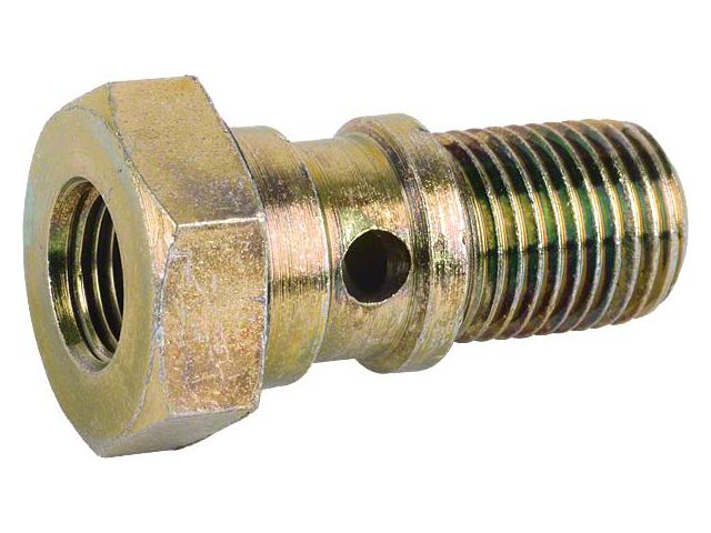 Ford Pickup Truck Master Cylinder Inlet Bolt - With Squirt Hole - F1, F100, F2, F250, F3 & F350 (Also Passenger)