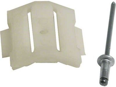 Ford Pickup Truck Moulding Clip - For 1-1/4 Wide Moulding -F100 Thru F250 Before Serial C56,001
