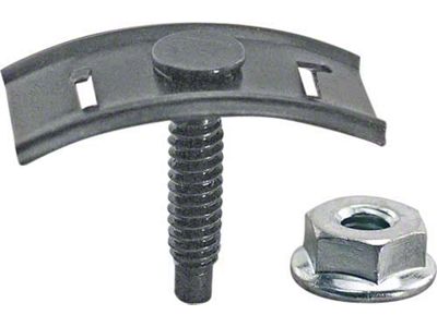 Ford Pickup Truck Moulding Clip - For 1-1/4 Wide Moulding Used On Cab Corner Moulding