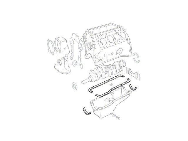 Oil Pan Gasket /cork /8cyl