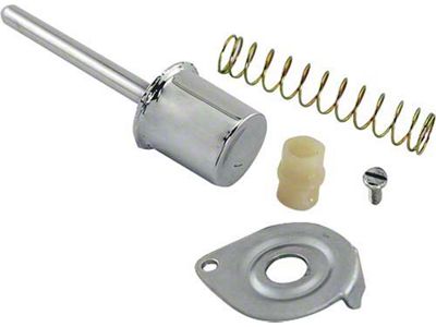 Ford Pickup Truck Outside Door Handle Button - Chrome