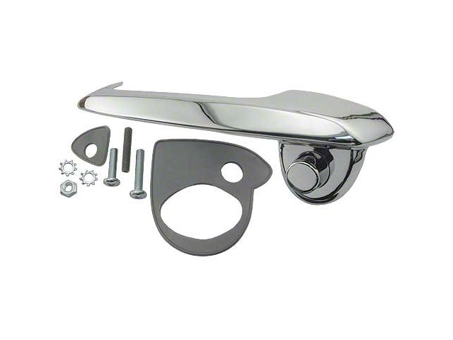 Ford Pickup Truck Outside Door Handle - Top Quality Chrome - Left