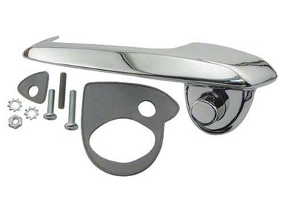 Ford Pickup Truck Outside Door Handle - Top Quality Chrome - Left