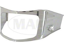 Parking Light Bezel - Polished Stainless Steel (1955 F-100; 1955 F-250; 1955 F-350)