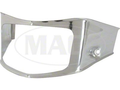 Ford Pickup Truck Parking Light Bezel - Polished Stainless Steel - F100 Thru F350