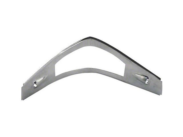 Ford Pickup Truck Parking Light Bezel - Polished Stainless Steel - F100 Thru F350