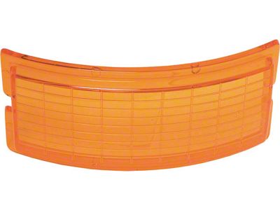 Ford Pickup Truck Parking Light Lens - Amber Plastic Replacement - F1 Thru F3