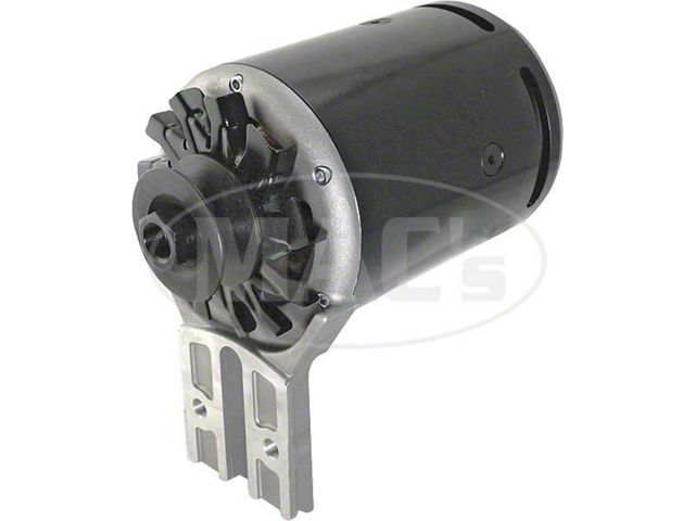 Powermaster Ford Pickup Truck PowerGen - 6 Volt Positive - 5/8 Pulley -Powder-Coated Black - Flathead V8