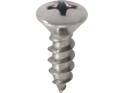 Ford Pickup Truck Rear View Mirror Bracket Screws - Stainless Steel - 3 Piece Set