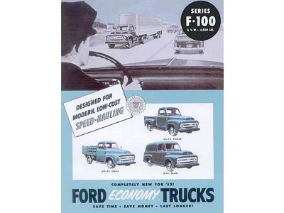1953 Ford Truck Sales Brochure