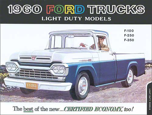 Ecklers Ford Truck Sales Brochure (1960 F-100; 1960 F-250; 1960 F-350)