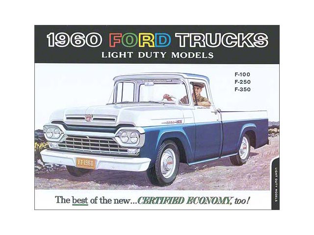1960 Ford Truck Sales Brochure