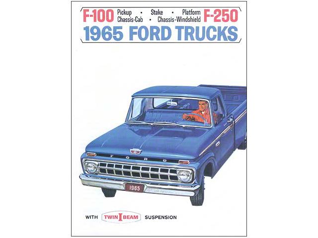 1965 Ford Truck Sales Brochure