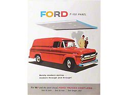 1957 Ford Car Color Sales Brochure