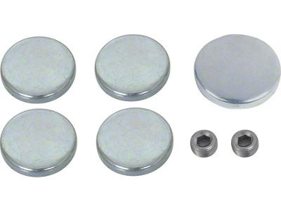 Ford Pickup Truck Soft Plug Set - Steel - 272 Or 292 8 Cylinder