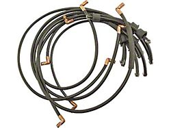Ford Pickup Truck Spark Plug Wire Set - Reproduction - Black - V8