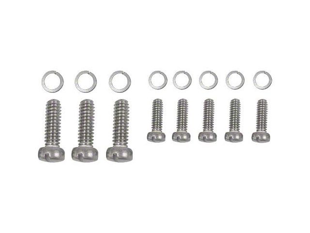 Ford Pickup Truck Stromberg Body Screw Kit - Stainless Steel