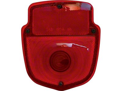 Ford Pickup Truck Tail Light Assembly - Flareside Pickup - Shield Type - Black Housing - Left