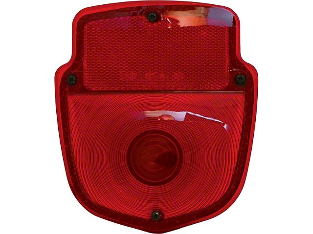 Tail Light Asmbly/ Lt/ Ss Housing/ Red Lens