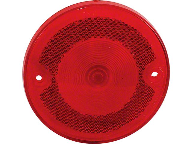 Ford Pickup Truck Tail Light Lens - Round - Pickup