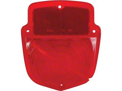 Ford Pickup Truck Tail Light Lens - Shield Type - FlaresidePickup