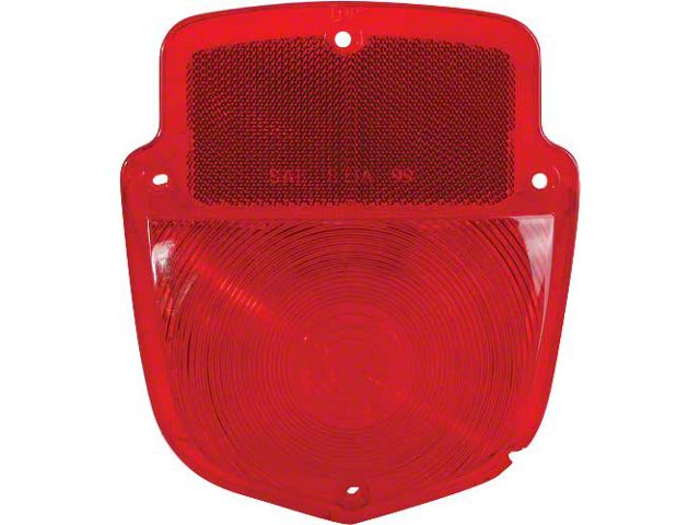 Ford Pickup Truck Tail Light Lens - Shield Type - FlaresidePickup