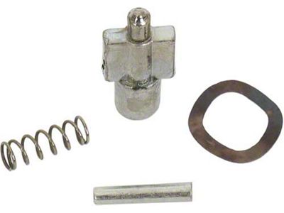 Ford Pickup Truck Vent Window Handle Button Kit - 3 Pieces