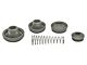 Ford Pickup Truck Wheel Cylinder Repair Kit - Front - With Dual Bore Sizes 1-3/8 & 1 - F1 Thru F2