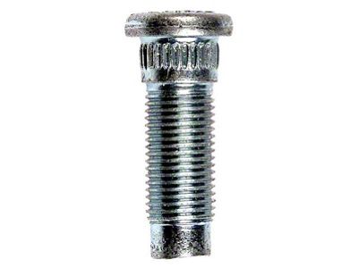 1/2-20 Serrated Wheel Studs; 0.558-Inch Knurl; 1-9/16-Inch Length