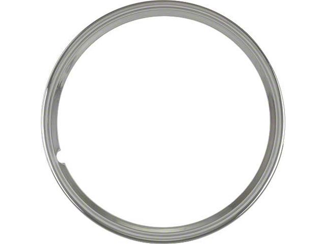 Ford Pickup Truck Wheel Trim Ring - Stainless Steel - For 15 Wheels