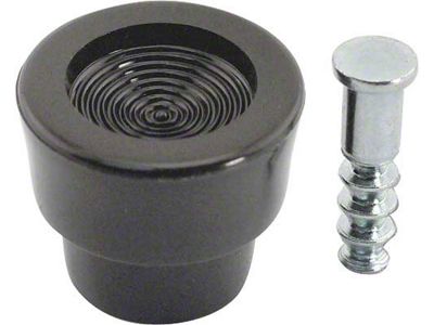 Ford Pickup Truck Window Crank Knob - Black - F100 Thru F900