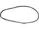 Ford Pickup Truck Rear Window Seal - Without Groove For Chrome - F100 Thru F750 Except Ranger With A Stationary Rear Window