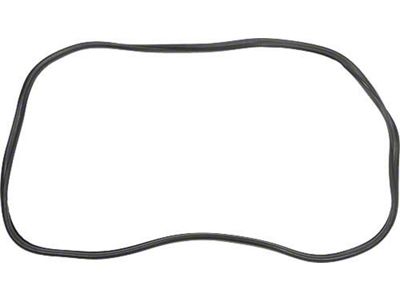 Ford Pickup Truck Rear Window Seal - No Groove For Chrome - F100 Thru F500 With Fixed Or Sliding Rear Window