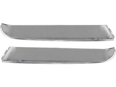 Ford Pickup Truck Window Shades - Polished Stainless Steel