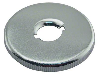 Ford Pickup Truck Windshield Washer Bag Cap - Aluminum - Twist-Off Type With Hole In Center For Hose