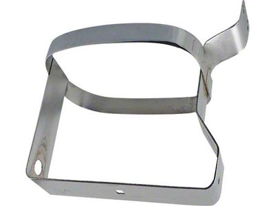 Ford Pickup Truck Windshield Washer Jar Bracket - Chrome Plated