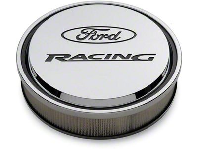 Ford Racing Slant-Edge Air Cleaner Assembly, Chrome