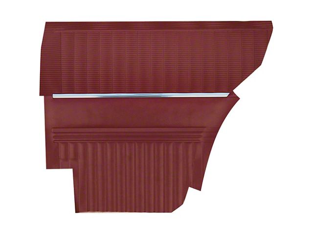 Ford Rear Side Panels, Vinyl, Sedan, Futura, Falcon, 1966-1967 (2-Door)