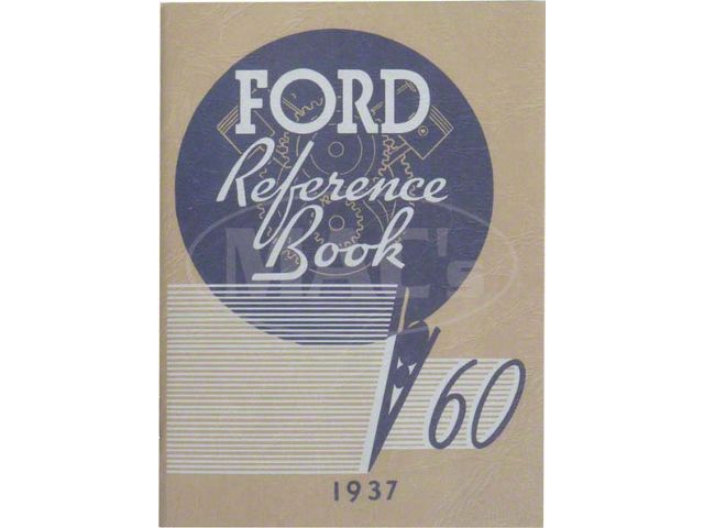 Ford Reference Book, 1937 V8 60 HP