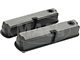 Ford Small Block Tall Finned Black Polished Aluminum Valve Covers (Using Small-Block V8 Ford Engine)
